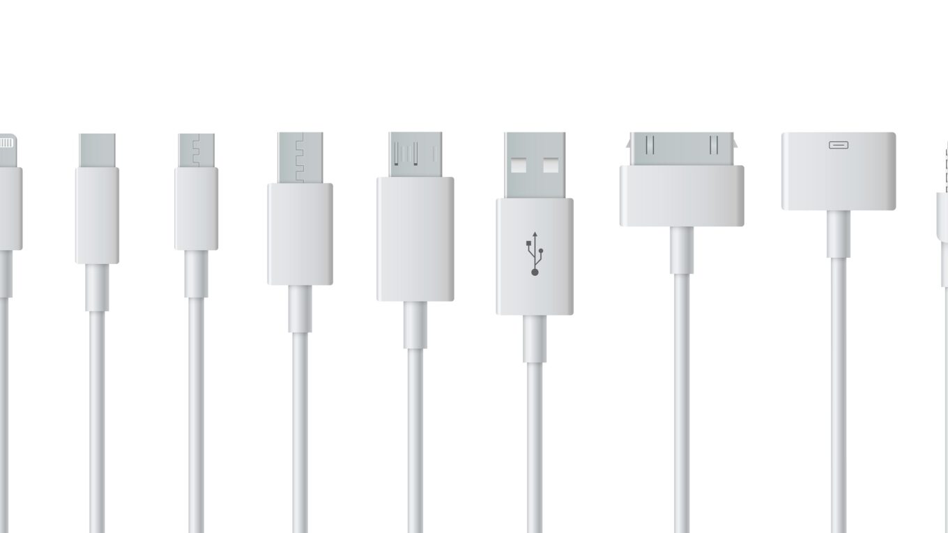 Different charging cables show how important standards are